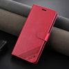 For Redmi K70 Ultra AZNS Sheepskin Texture Flip Leather Phone Case(Red)