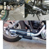 MB-EX014-S Motorcycle Modification Accessories Iron 75mm Exhaust Pipe Heat Shield for Kawasaki