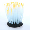 Artificial Coral Ornament - Yellow Dot - Fish Tank Decor
