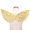 3 PCS Children Prom Dress Up Wings Elf Colorful Wings Party Costume Props(Silver)