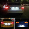 2 PCS DC12V / 1.5W/ 6000K / 100LM Car LED License Plate Light 18LEDs SMD-3528 Lamps for Lexus(White Light)