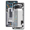 Samsung Galaxy Note 8 Back Cover, Clear with Camera Lens Cover