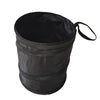 2 PCS Car Storage Bin Folding Car Trash Bin(Black No Print)