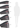 032 Adjust Inner Height Insole Free Size Cutable Insole, Colour: Black 3 Layers (about 5.5cm)