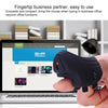 GM306DM 2.4G Lazy Finger Ring Mouse Rechargeable Wireless Mouse(Black)