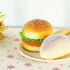 PU Simulation Burger Model Fake Bread Ornaments Photography Props Home Decoration Window Display