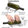 TL060020 Stainless Steel Glass Bottle Cutter, Specification: Square Bottle (Black)