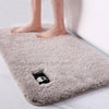 Bathroom Toilet Absorbent Bath Mat Carpet Bedroom Non-slip Foot Pad, Size:40x60cm(Gray)