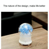 ML-824 100ML Gypsophila Flowers Aromatherapy Diffuser Air Humidifier with Colorful LED Light for Office / Home(Blue)