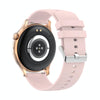 HK85 1.43 inch Smart Silicone Strap Watch Supports Bluetooth Call/Blood Oxygen Monitoring(Gold)