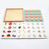 Children Early Education Educational Toys Wooden Memory Chess Intelligence Development Toys(Number and Letter)