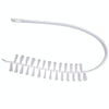 Washing Machine Inner Barrel Cleaning Brush Cleaning Air Conditioner Long Handle Brush Sink Crevice Brush(White)