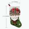 Elk Christmas Ornament Decoration Christmas Stocking Gift Bag Pendant