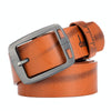 Dandali XX827 Men Retro Pin Buckle Leather Belt Waistband, Length: 125cm (Brown)