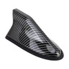 Universal Car Antenna Aerial Shark Fin Radio Signal (Carbon Fiber Black)