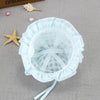MZ5922 Lace Flower Princess Hat Summer Thin Baby Hat Sun Protection Hat, Size: 46cm(Light Pink)