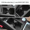 For Mercedes-Benz W204 / W212 2008-2015 Left Driving Car Water Cup Holder 2046802391(Red)