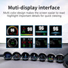 OBD2 GPS HUD Head-Up Display Car Speedometer Speed Alarm