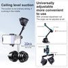 Tri-leg Suction Cup Connecting Rod Arm Phone Clamp Mount (Black)