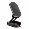 D11 Magnetic Folding Car Phone Holder Rotatable Dashboard Stick-On Navigation Stand(Black Frosted)