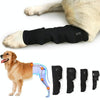 DogLemi PD60041 Dog Hock Brace Pet Supportive Rear Dog Compression Leg Joint Wrap Protects Wounds and Injury, Size:S