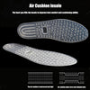 1pair Outdoor Sports Air Cushion Insoles Shock Absorbing TPU Inflatable Insoles, Size: 37(White)