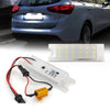 2pcs For Opel ZafiraB / ASTRA / CORSA LED License Plate Light