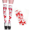 Halloween Party Decoration Blood Print Masquerade Props Horror Costume Cosplay Props, Style: Bloodstained Socks(Average)