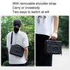 Cwatcun H91 Medium Sports Camera Case Portable Waterproof EVA Digital Camera Storage Bag(Black)