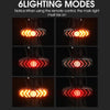 WEST BIKING Bicycle Remote Control Tail Light With Horn Tone(Black)