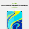 For Xiaomi Redmi Note 9 MOFI 9H 2.5D Full Screen Tempered Glass Film(Black)