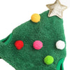 White Christmas Pet Hat (L) - Dogs & Cats 4-7.5kg