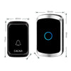 CACAZI A50 Wireless Doorbell Plug-in, No Battery, UK Plug, Black