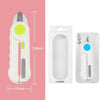 Pet Nail Clippers with LED Light, Blue - Cat & Dog Nail Trimmer