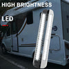 RV / Yacht Awning LED Strip Light DC12-28V with 18 LEDs Lamp Beads (Black)