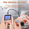 G5 Retro Children Macaron Handheld Game Console Color Screen Built-In 500 Games, Style: Single (Gray)