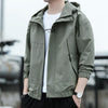 Autumn / Winter Men Jacket Casual Coat, Size: M(1992 Without Velvet Army Green)