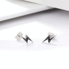S925 Sterling Silver Stud Earrings Lightning Lady Diamond Earring