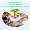 R1 Smart Ring, Support Heart Rate / Blood Oxygen / Sleep / Remote Photography(Green)