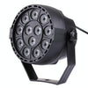 KD-12W 12 LED PAR Light Stage Light, with LED Display, Master / Slave / DMX512 / Auto Run Modes, EU Plug