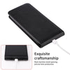 For Samsung Galaxy A36 5G Magnetic Vertical Flip Leather Phone Case(Black)