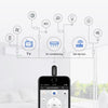 Easy to Control 3 Generation Mobile Phone Wireless Smart Remote Control for Apple universal mobile cloud remote control (Black)
