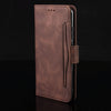 For Asus ROG Phone 8 Skin Feel Calf Texture Card Slots Leather Phone Case(Brown)