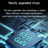 GaN PD48W Type-C PD3.0 + USB3.0 Fast Charger US Plug(White)