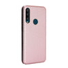 For Alcatel 1SE 2020 Carbon Fiber Texture Horizontal Flip TPU + PC + PU Leather Case with Card Slot(Pink)