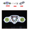9+2 LED Bicycle Tail Light Rechargeable MTB Road Bike Headlight Warning Light(Color Light+White Light)