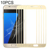 10x Gold S7 G930 Front Outer Glass Lens Replacements