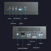 MN22 Barebone Mini PC, AMD Athlon Gold 3150U CPU, No RAM+Hard Disk, Support 3 Screens Output(Silver Grey)