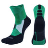 Antibacterial Terry Socks Basketball Socks Men And Women Sports Socks, Size: XXL 46-48 Yards(Green)
