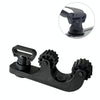 Canoe Paddle Fishing Rod Holder Rail Bracket, Specification: Fixed Roller + Nylon Ring